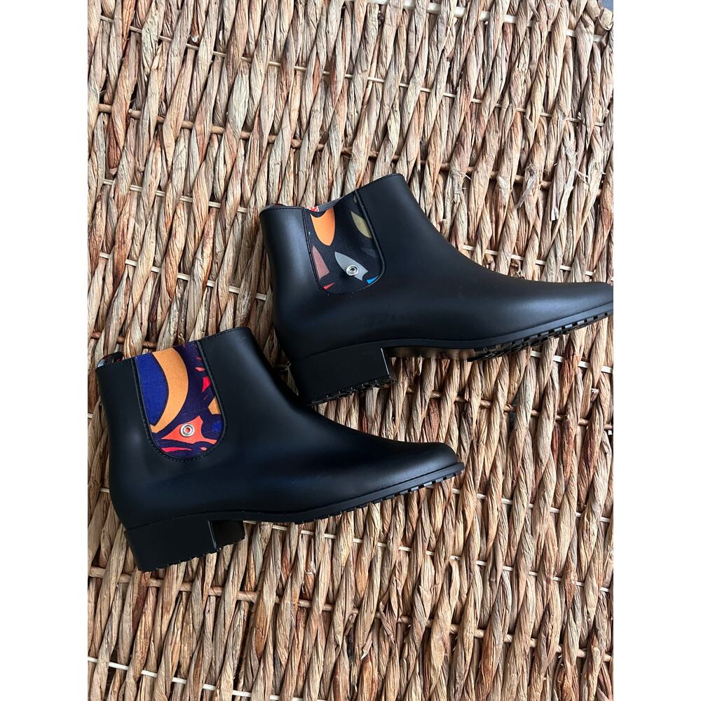 Cuarto Colorado Rain Boots Made in Argentina, Sz 8